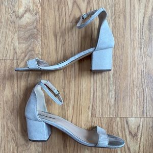Low strap heels